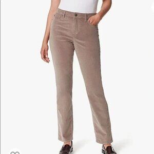Bandolino Jeans Women's Corduroy Pants Size 8 Khaki